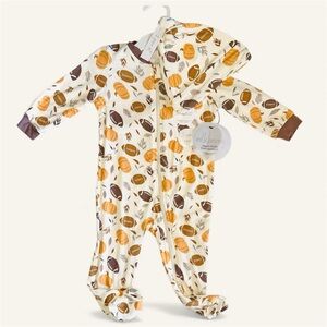 NWT Milkberry Bamboo Footie Set